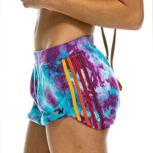 Aviator Nation Classic 4 Striped Sweat Shorts